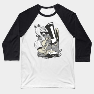 Gentleman Rabbit Baseball T-Shirt